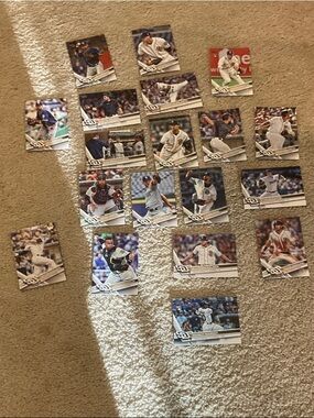 Topps San Diego Padres Baseball Trading Cards - Blue, White, Brown